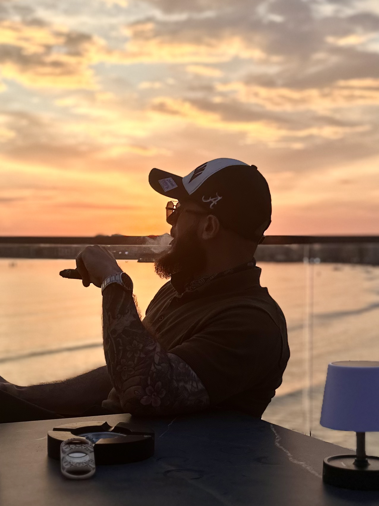 Nick at sunset